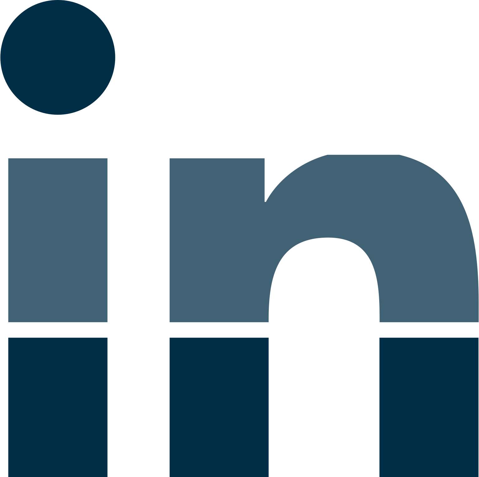 GR Icon Linked In Deep Blue